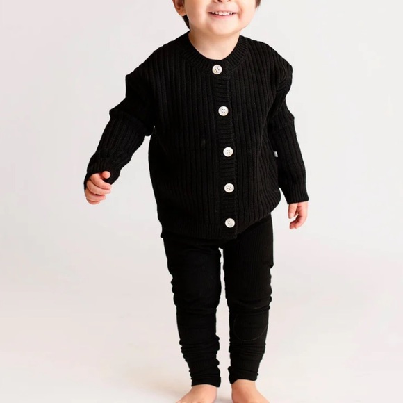 Bums & Roses Knit Button Sweater - Picture 4 of 4